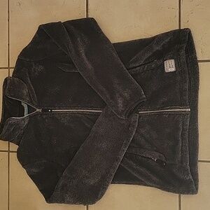 Free Country Charcoal Fleece Jacket